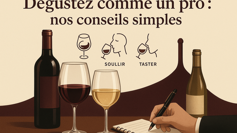 Dégustez comme un pro : nos conseils simples