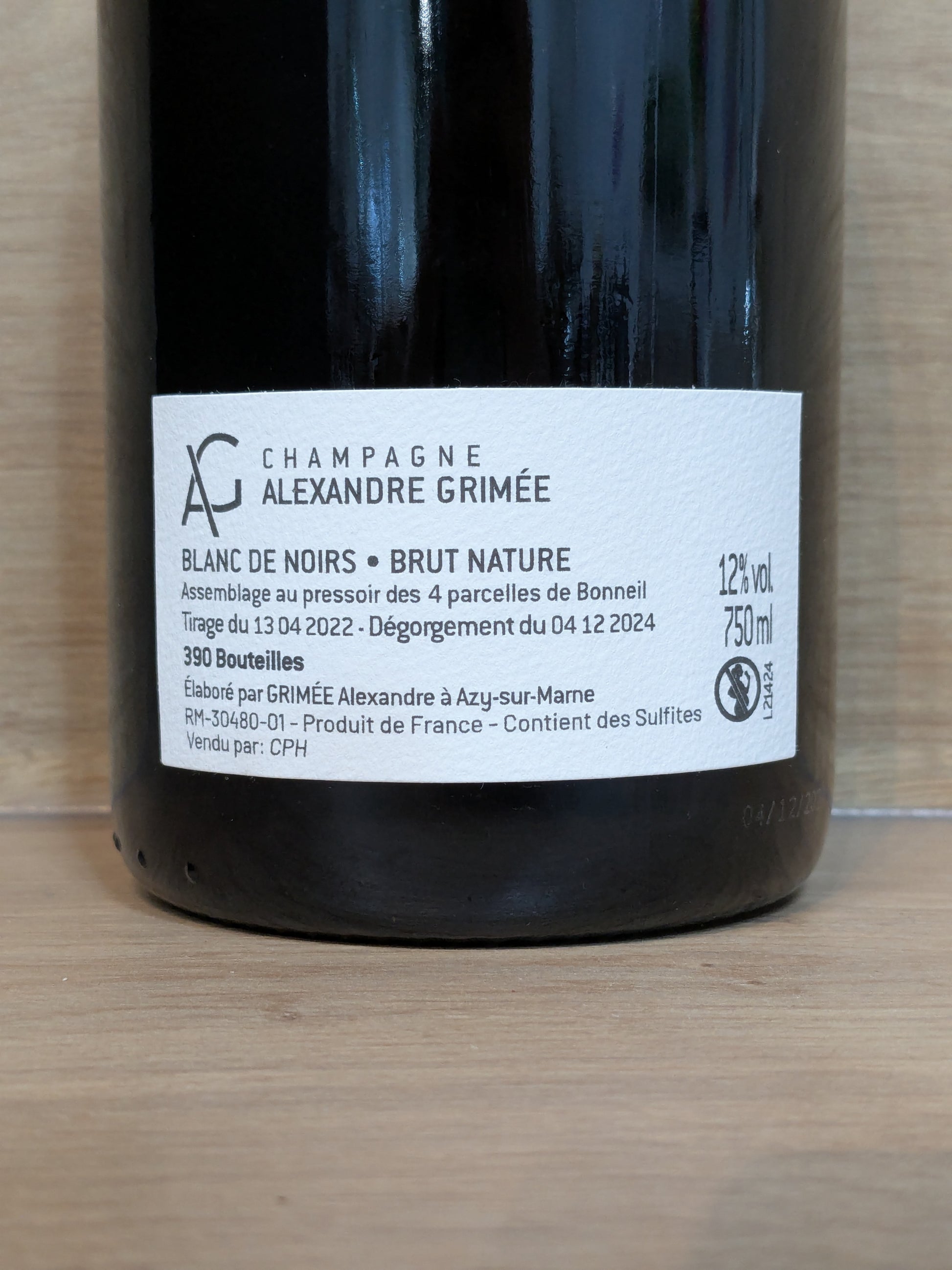 Alexandre Grimée - Bonneil Corpus [MMXXI] 2021 - CPHWINES