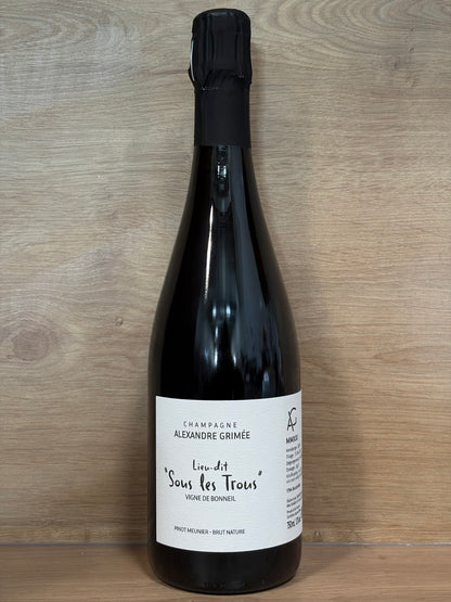 Alexandre Grimée - Lieu-dit Sous les Trous MMXXI 2021 - CPHWINES