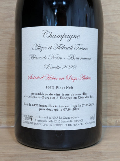 Alizée et Thibault Tassin - Soirée d'Hiver en Pays Aubois - CPHWINES