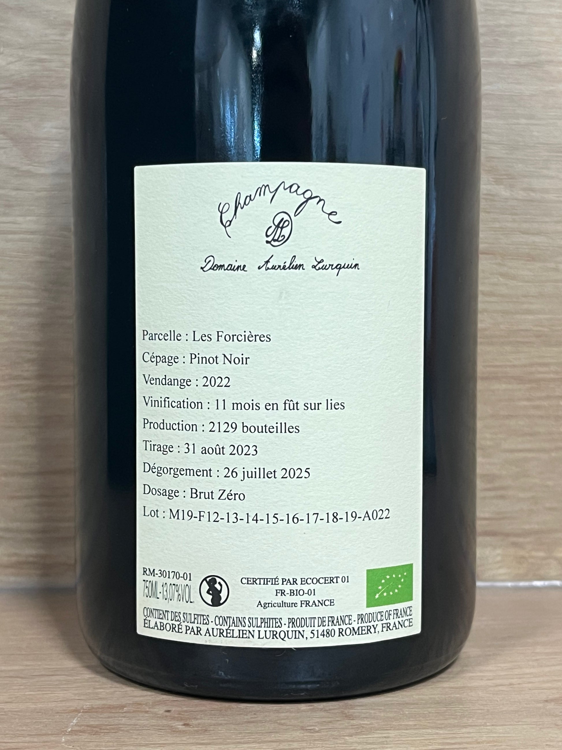 Aurélien Lurquin - Les Forcières - CPHWINES