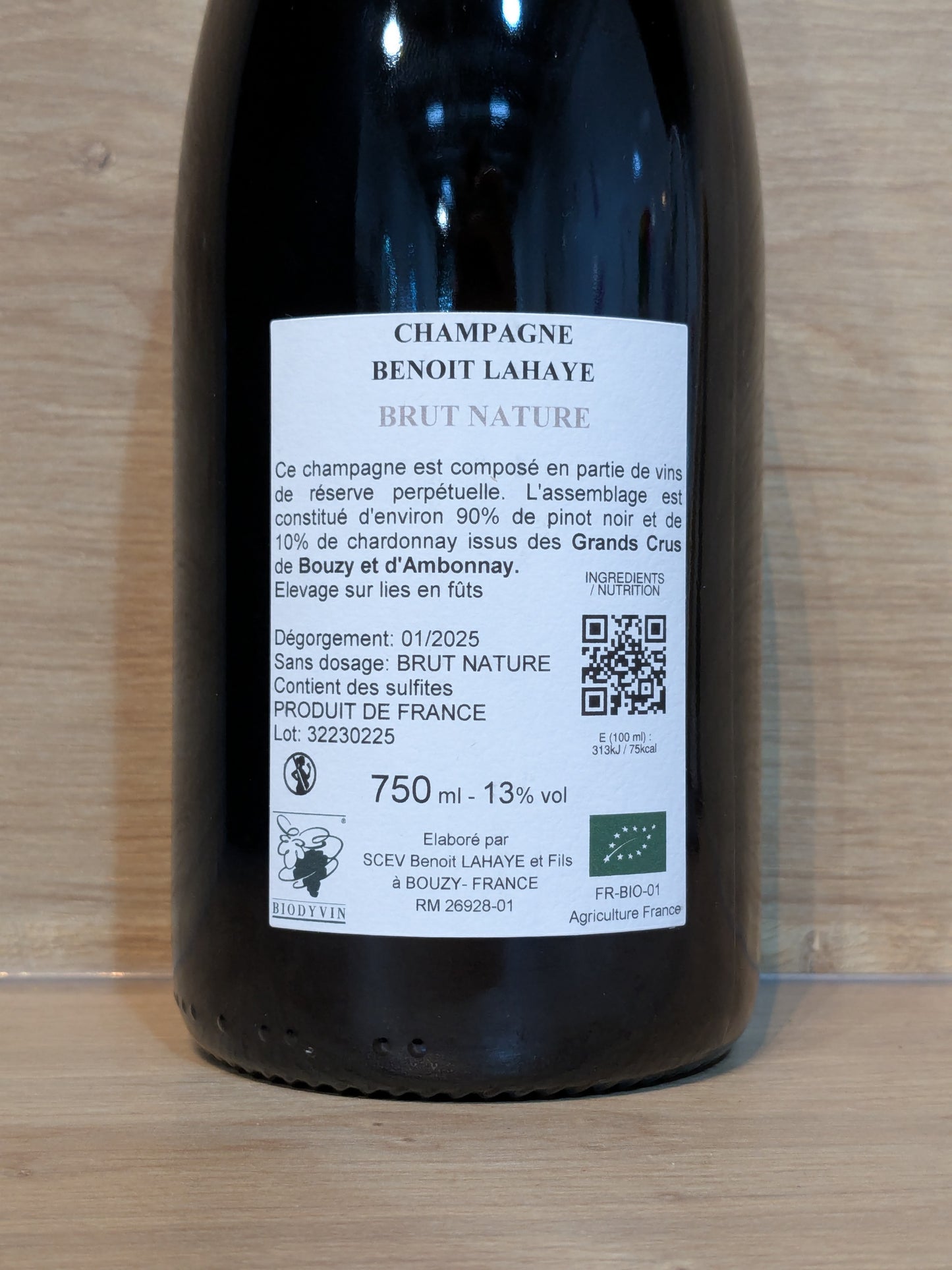 Benoît Lahaye - Brut Nature - CPHWINES