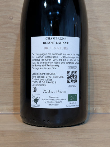 Benoît Lahaye - Brut Nature - CPHWINES