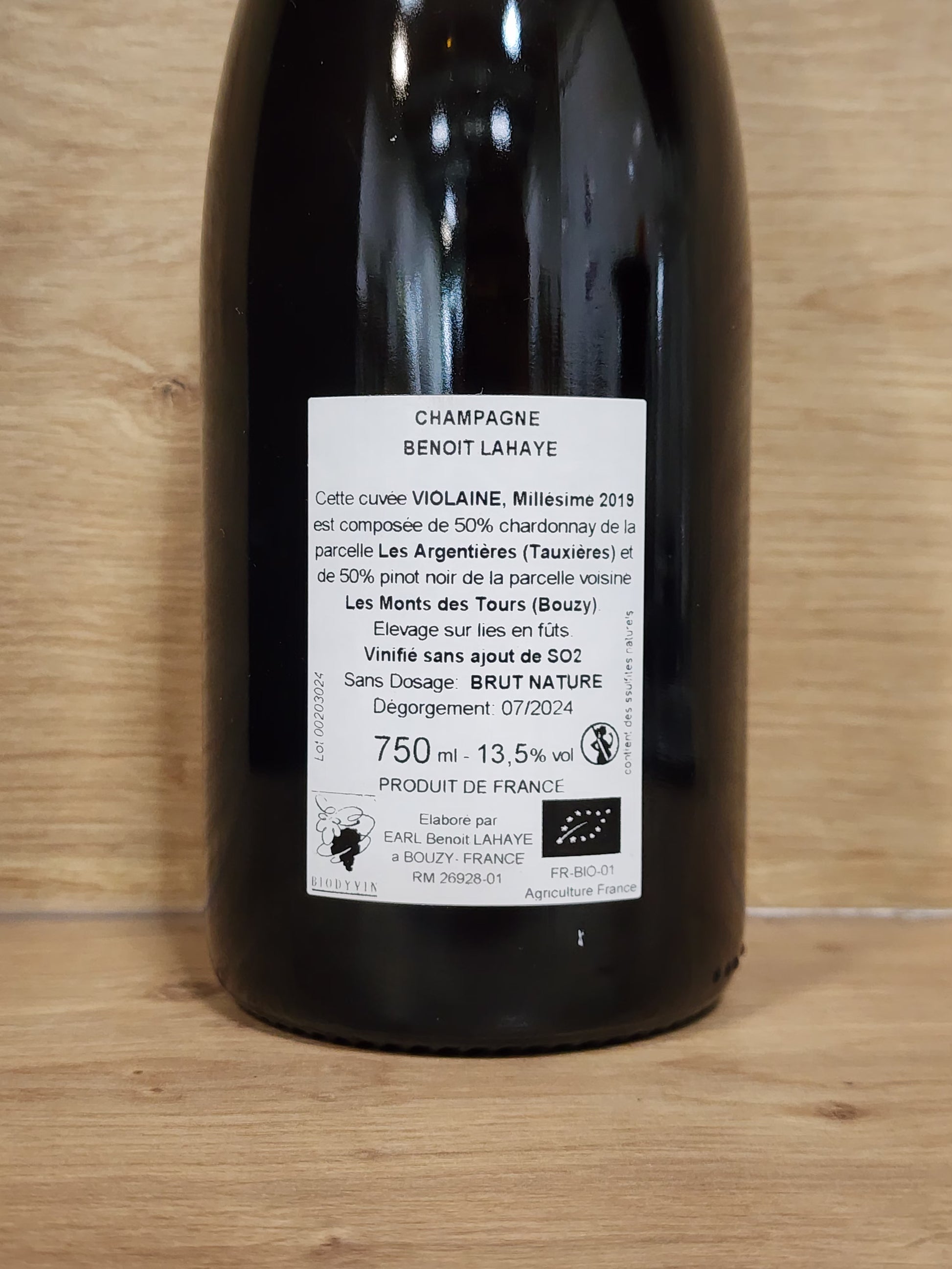 Benoît Lahaye – Violaine 2019 - CPHWINES