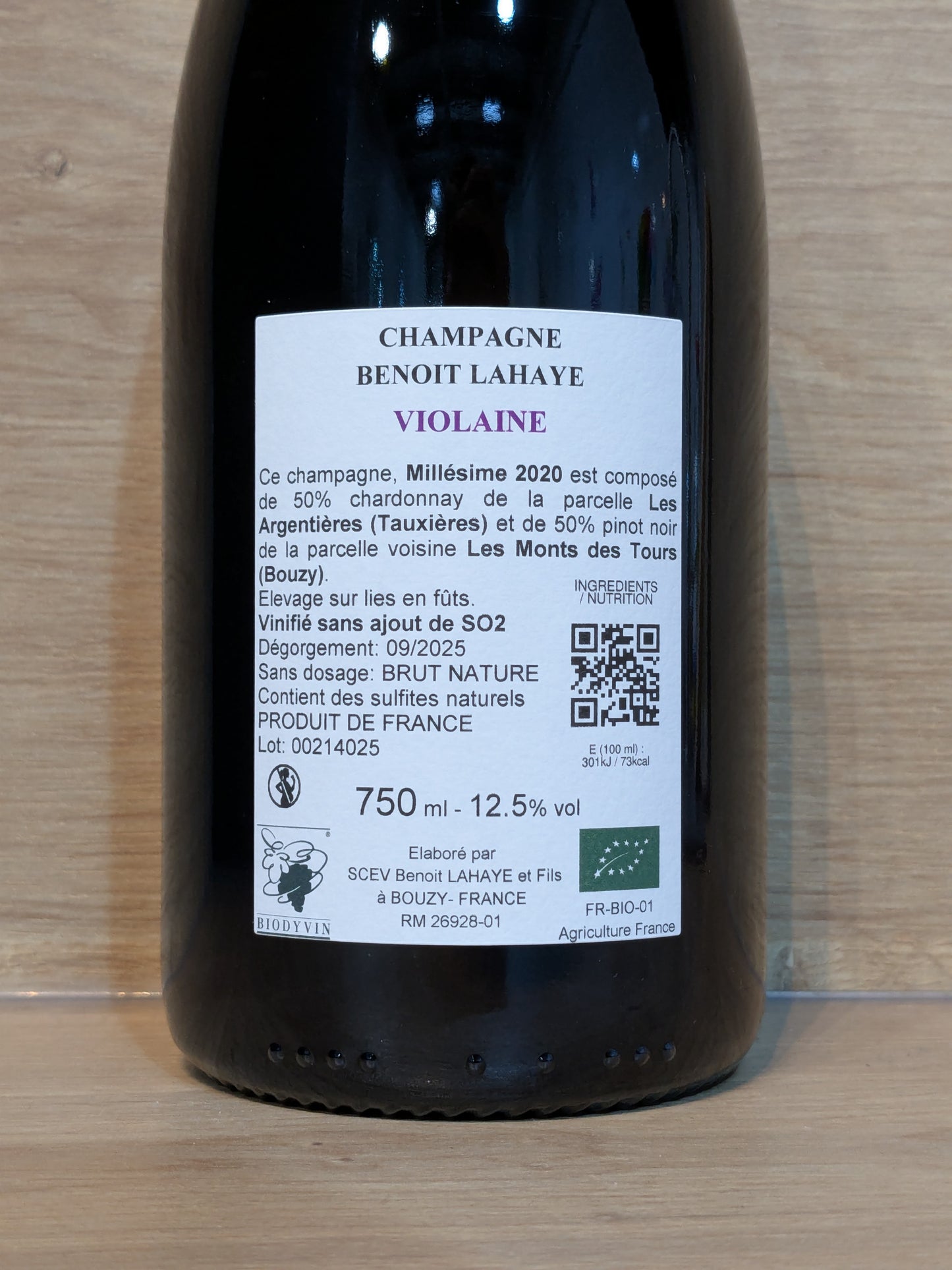 Benoît Lahaye - Violaine 2020 - CPHWINES