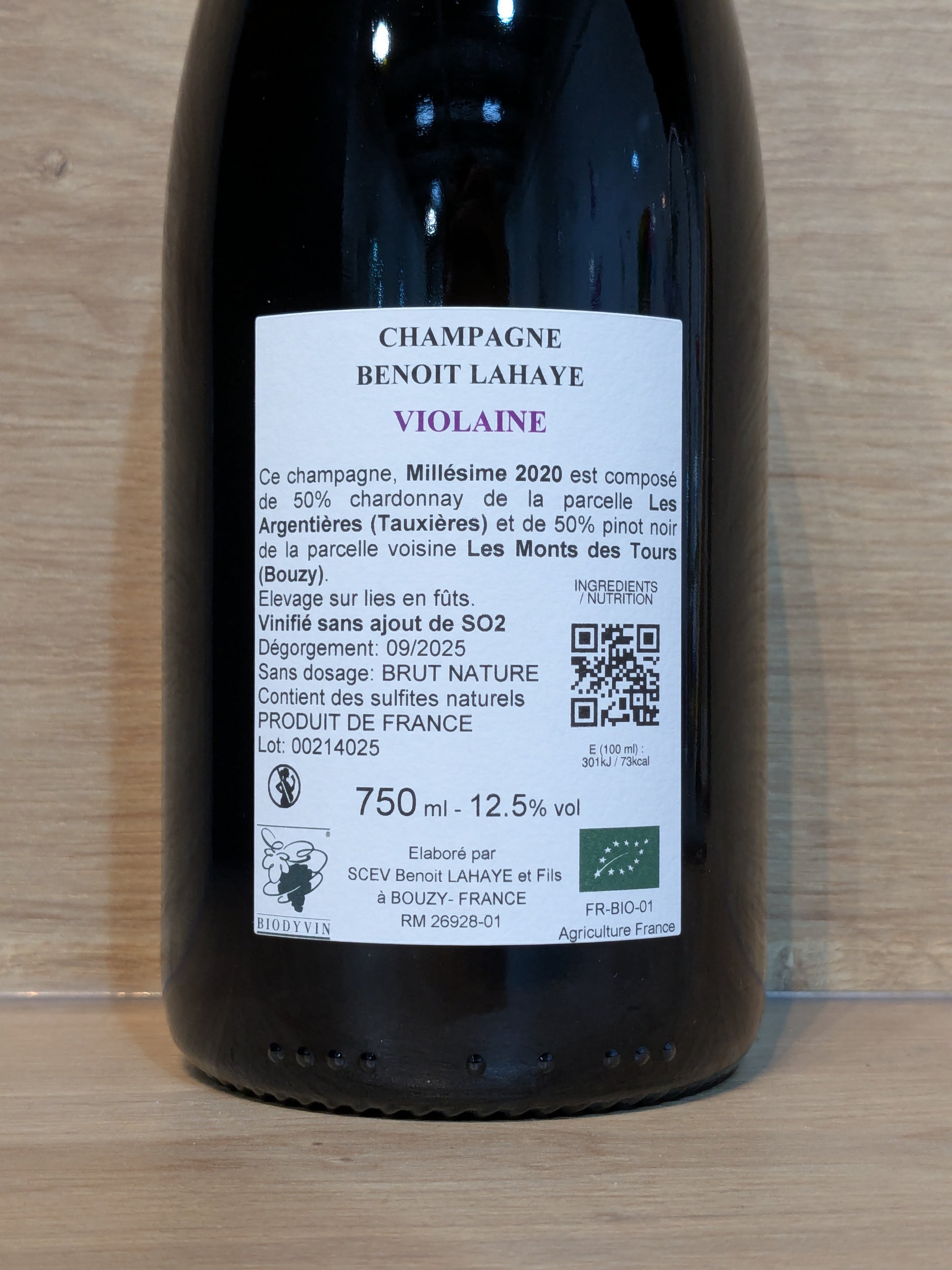 Benoît Lahaye - Violaine 2020 - CPHWINES