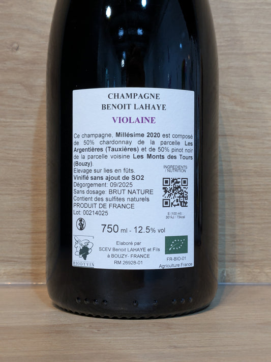 Benoît Lahaye - Violaine 2020 - CPHWINES