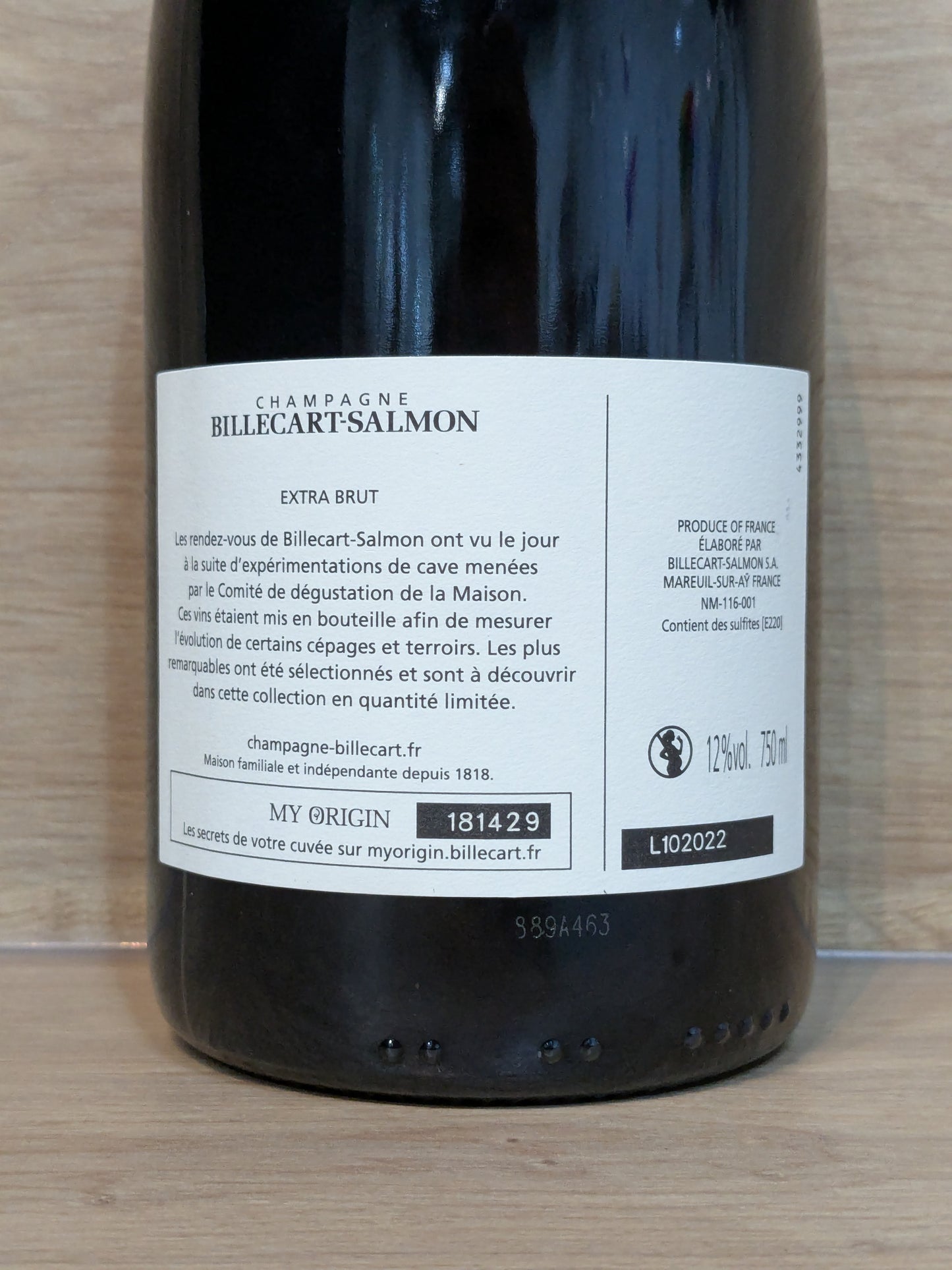 Billecart-Salmon - Les Rendez-Vous N°7 Meunier - CPHWINES