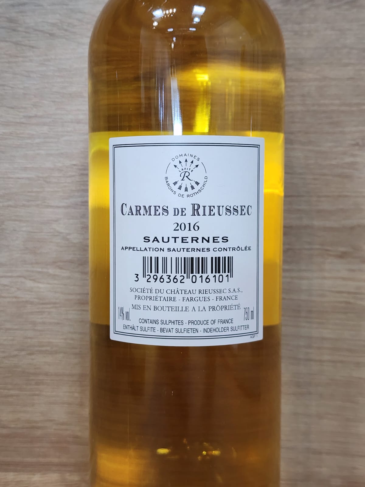 Carmes de Rieussec 2016 - CPHWINES