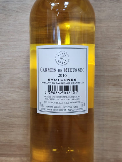 Carmes de Rieussec 2016 - CPHWINES