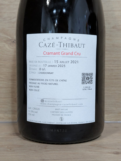 Cazé-Thibaut - Cramant 2020 - CPHWINES