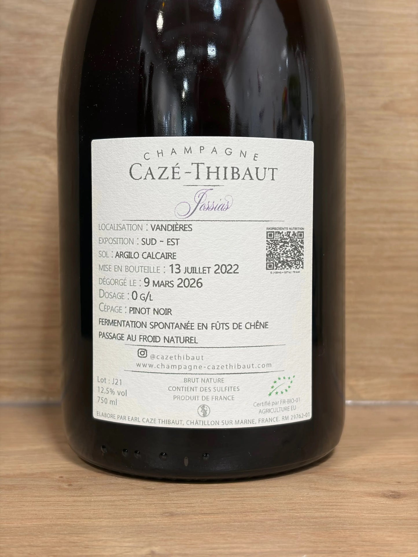 Cazé-Thibaut - Jossias 2021 - CPHWINES