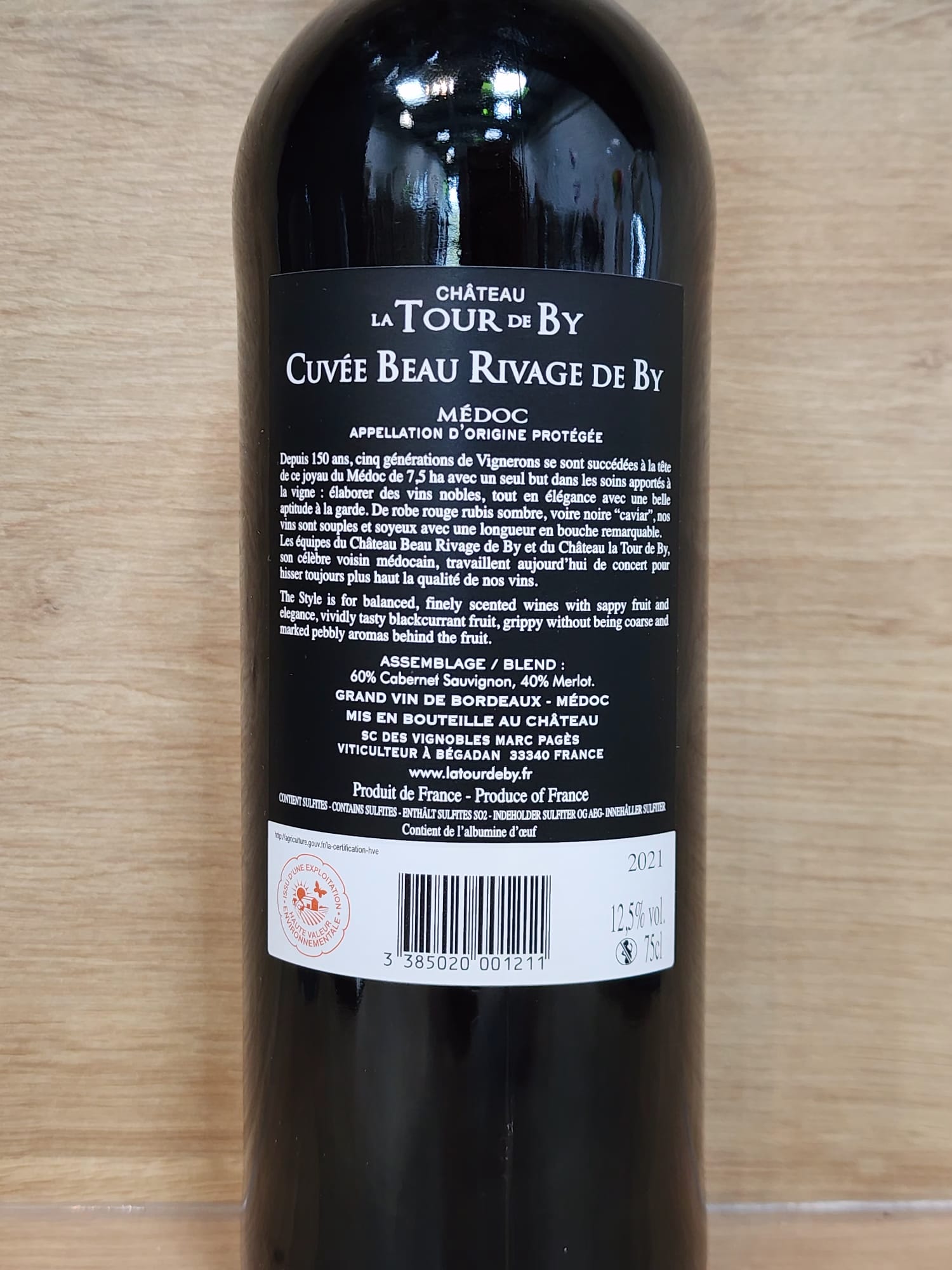 Château La Tour de By – Beau Rivage de By 2021 - CPHWINES