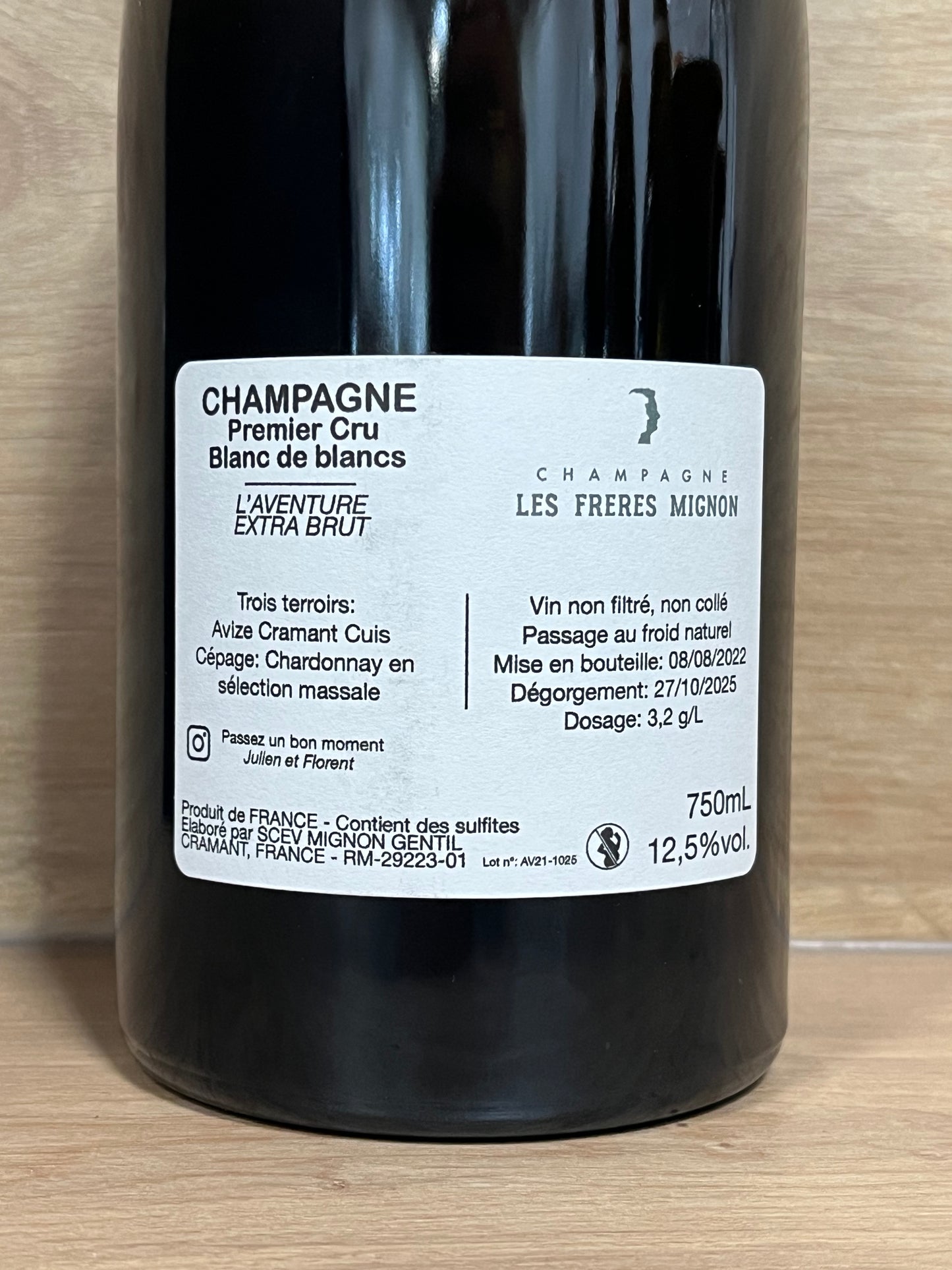 Champagne Les Frères Mignon – L’Aventure - CPHWINES