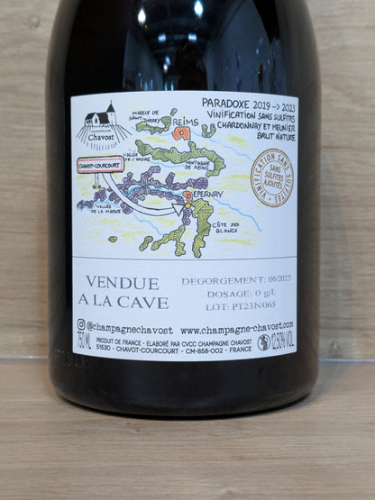 Chavost - Paradoxe Brut Nature - CPHWINES