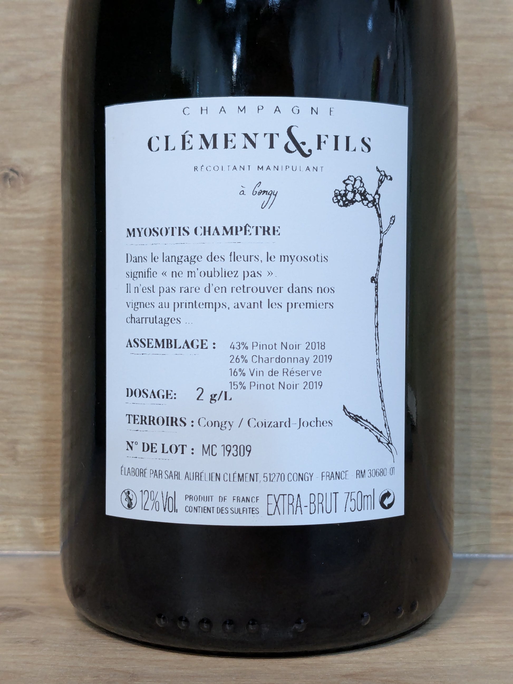 Clément & Fils - Myosotis Champêtre - CPHWINES