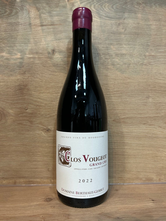 Domaine Berthaut-Gerbet - Clos Vougeot 2022 - CPHWINES