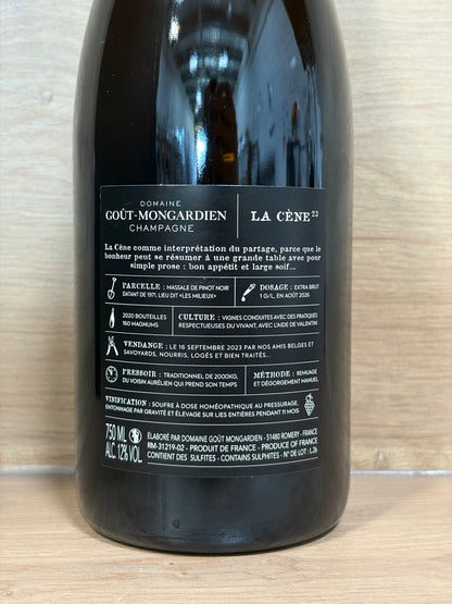 Domaine Goût-Mongardien - La Cène²³ - CPHWINES
