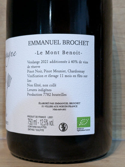 Emmanuel Brochet - Le Mont Benoit - CPHWINES