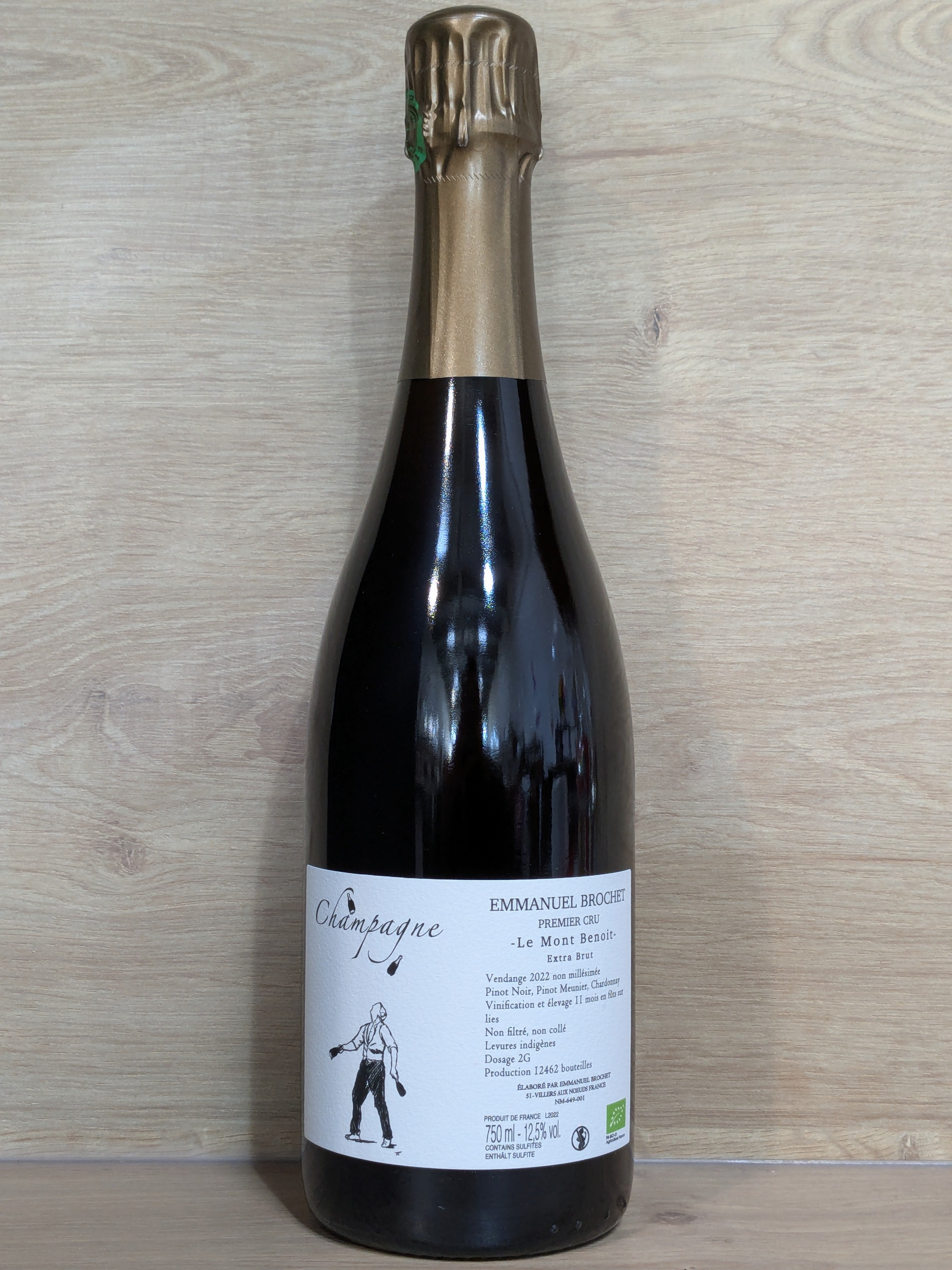 Emmanuel Brochet - Le Mont Benoit Premier Cru 2022 – CPHWINES