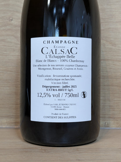 Étienne Calsac - L'Échappée Belle - CPHWINES