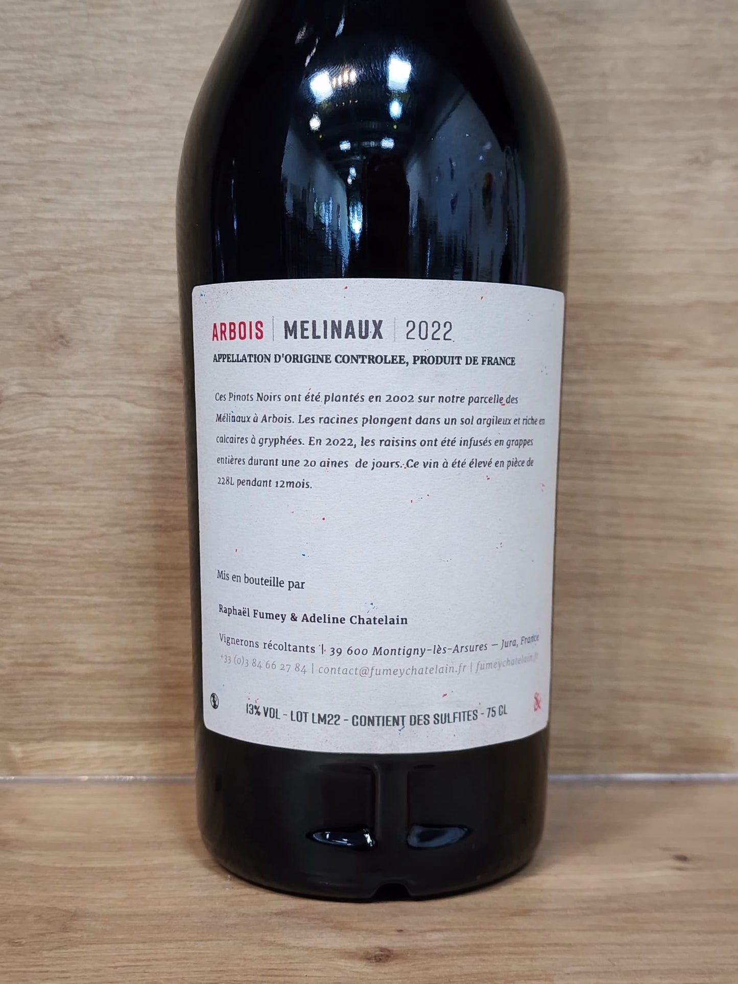 Fumey Chatelain - Melinaux 2022 - CPHWINES