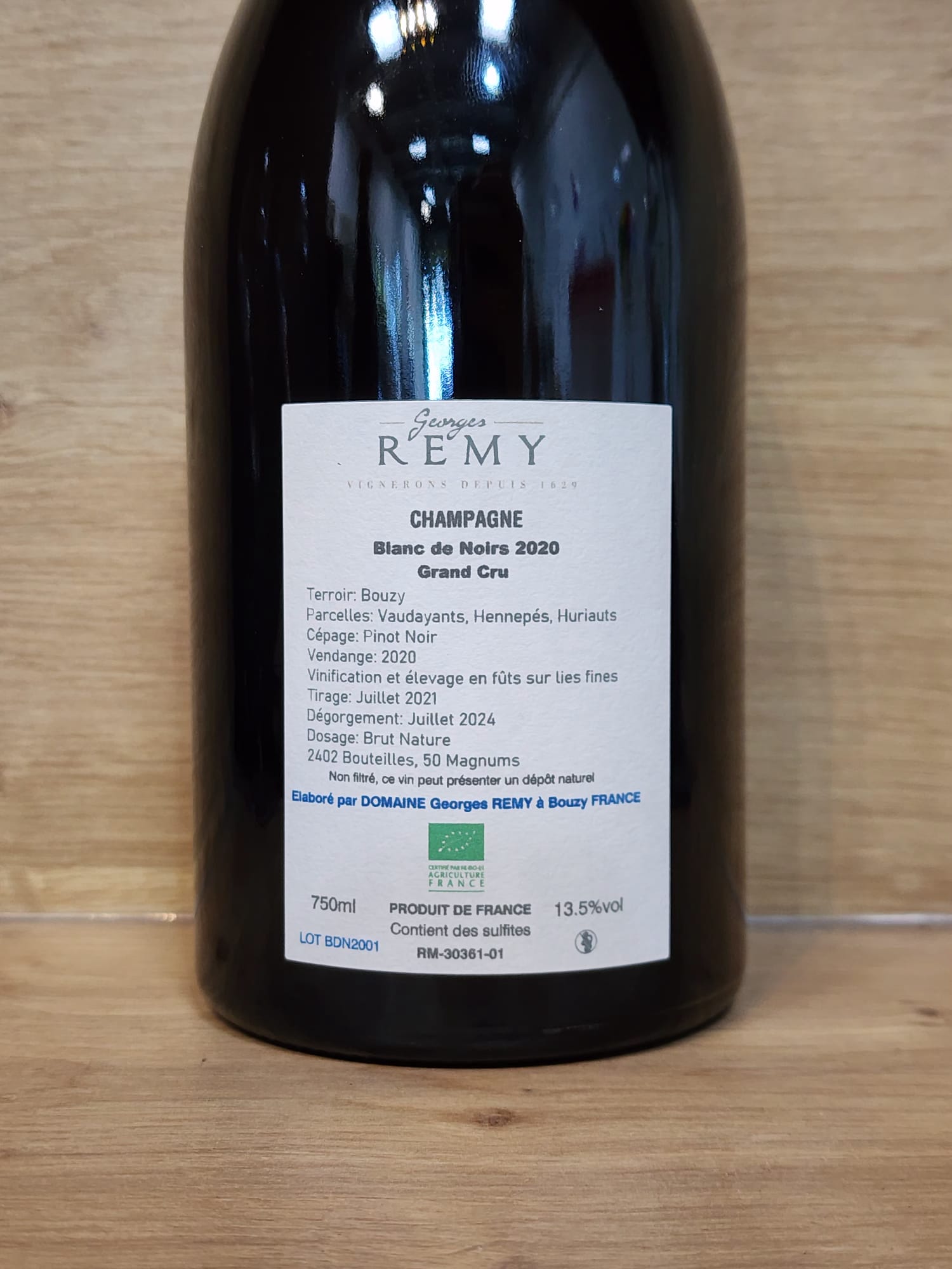Georges Remy – Blanc de Noirs - CPHWINES