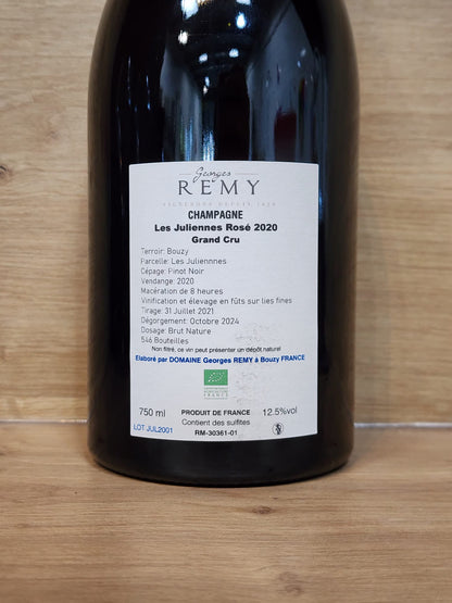 Georges Remy – Les Juliénnes Rosé 2020 - CPHWINES