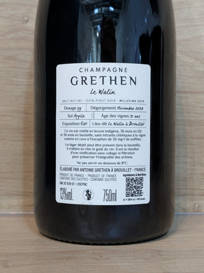 Grethen - Le Walin 2019 - CPHWINES