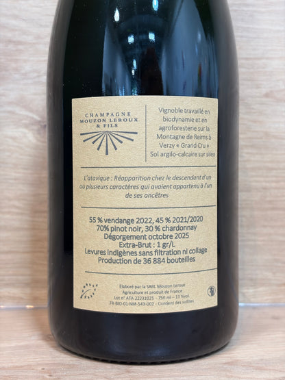 Mouzon Leroux - L'Atavique Tradition Grand Cru
