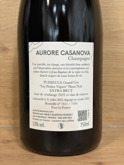 Aurore Casanova - Les Petites Vignes Pinot Noir - CPHWINES