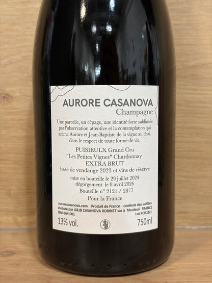 Aurore Casanova - Les Petites Vignes Chardonnay 2ème exemplaire - CPHWINES