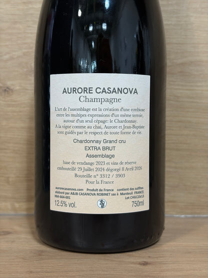 Aurore Casanova - Chardonnay Grand Cru Assemblage - CPHWINES