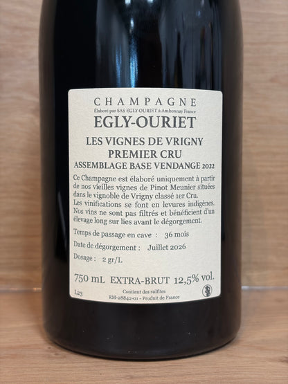 Egly-Ouriet - Les Vignes de Vrigny Premier Cru 2022