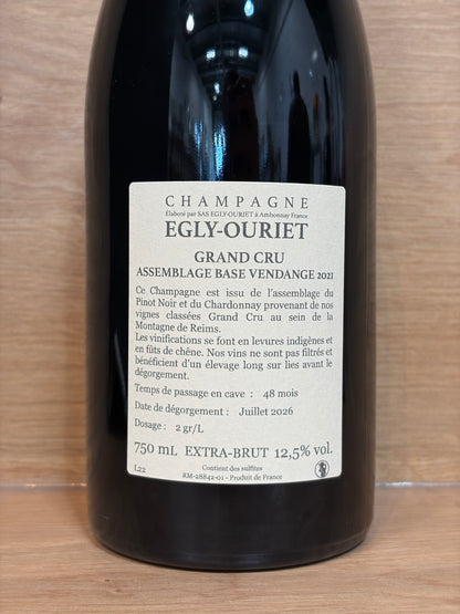 Egly-Ouriet - Grand Cru Assemblage Base Vendange 2021