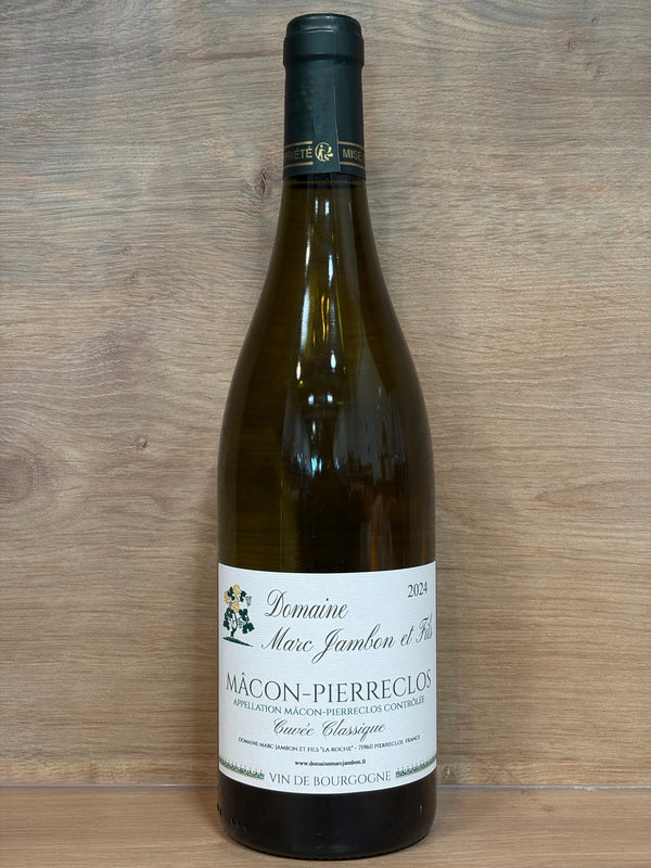 Domaine Marc Jambon & Fils - Mâcon-Pierreclos Cuvée Classique Blanc Sec 2024