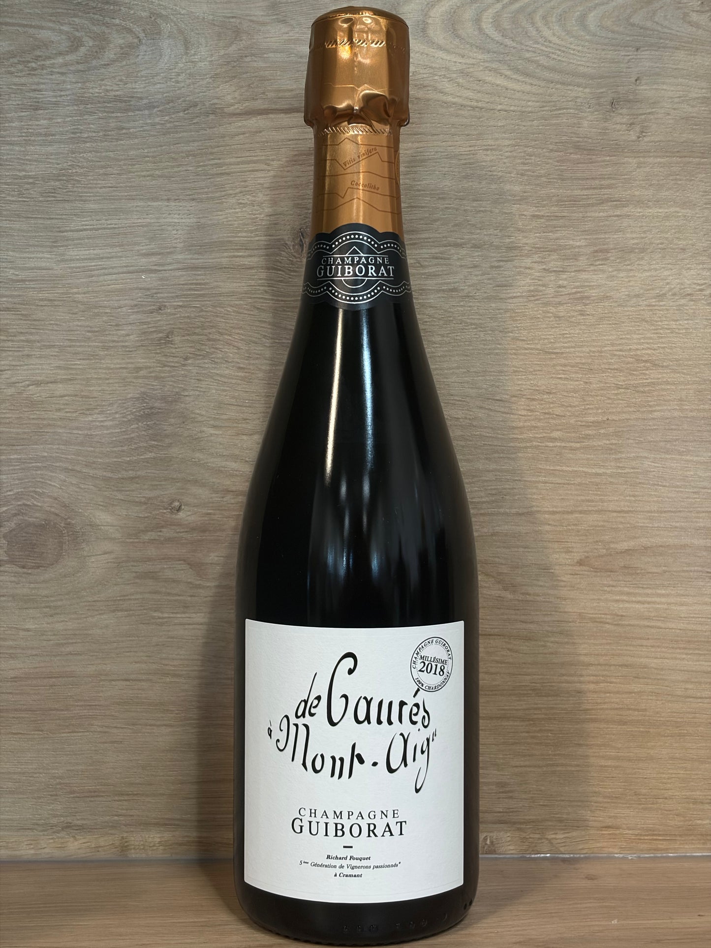 Champagne Guiborat - De Caurés à Mont Aigu 2018