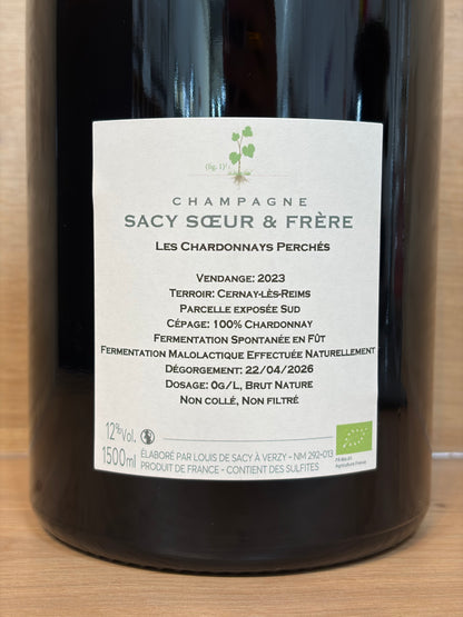 Sacy Soeur & Frère - Les Chardonnays Perchés 2023 - magnum