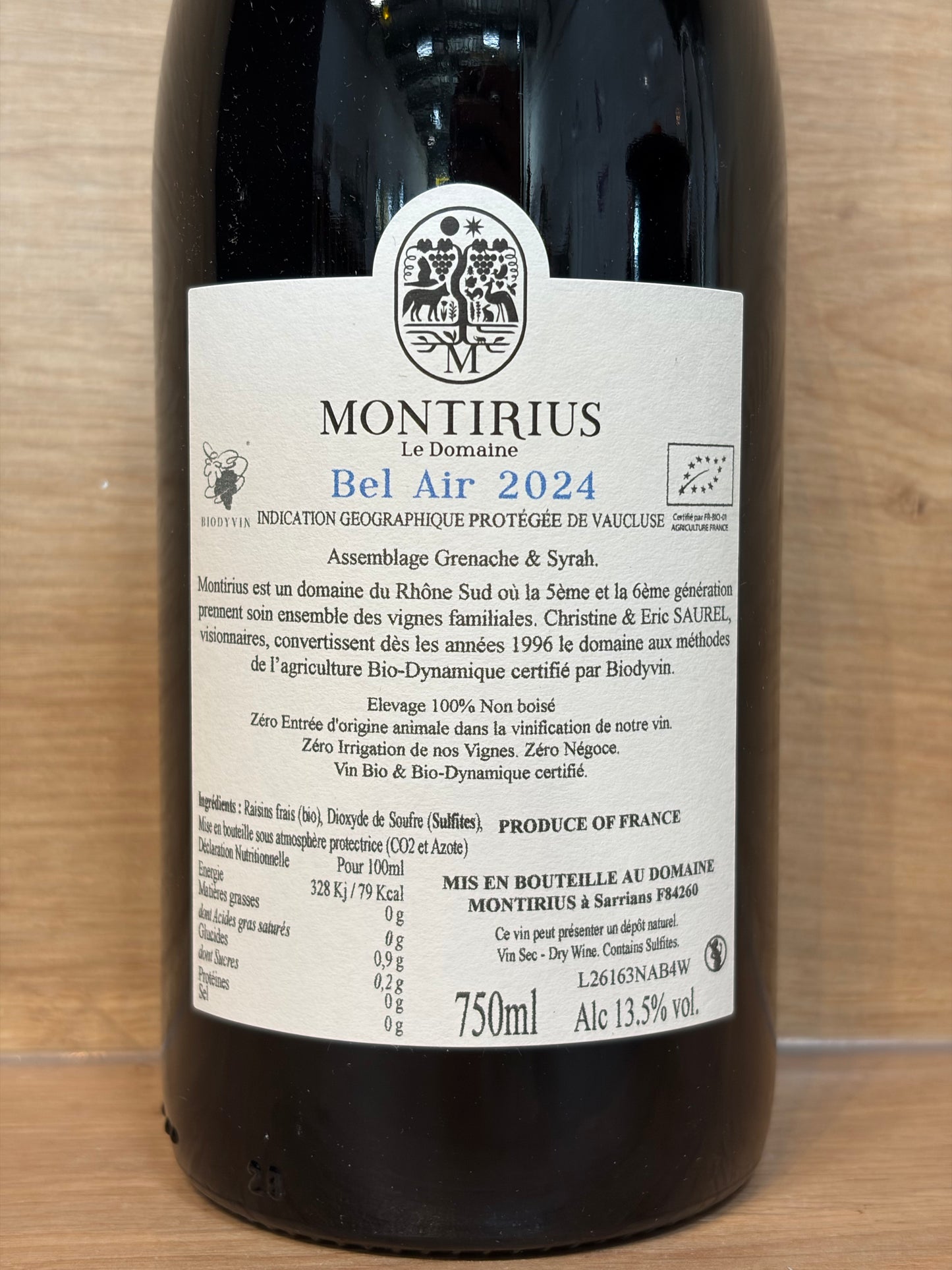 Montirius - Bel Air  2024