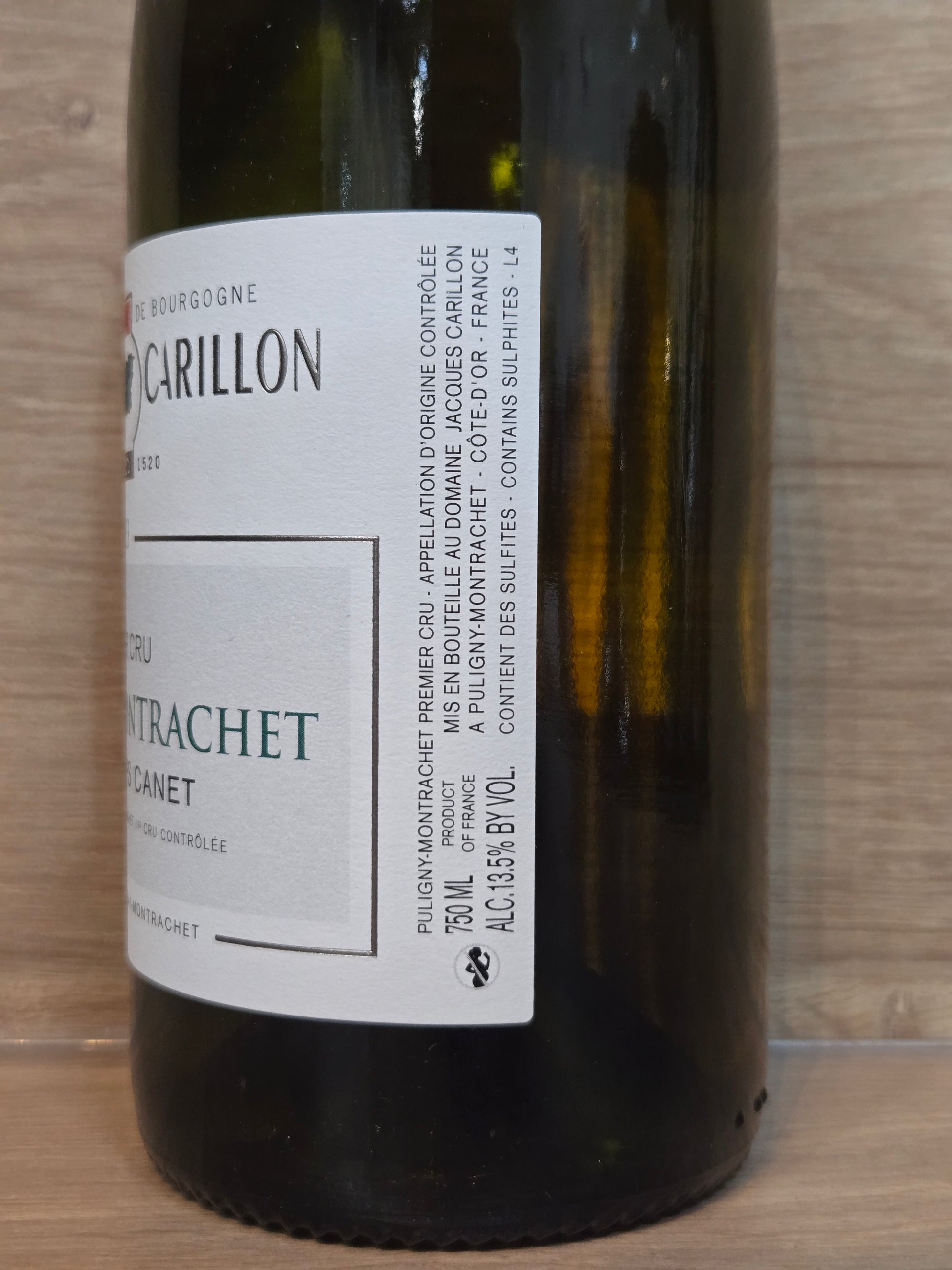 Jacques Carillon - Puligny-Montrachet 1er Cru - Les Champs Canet - CPHWINES