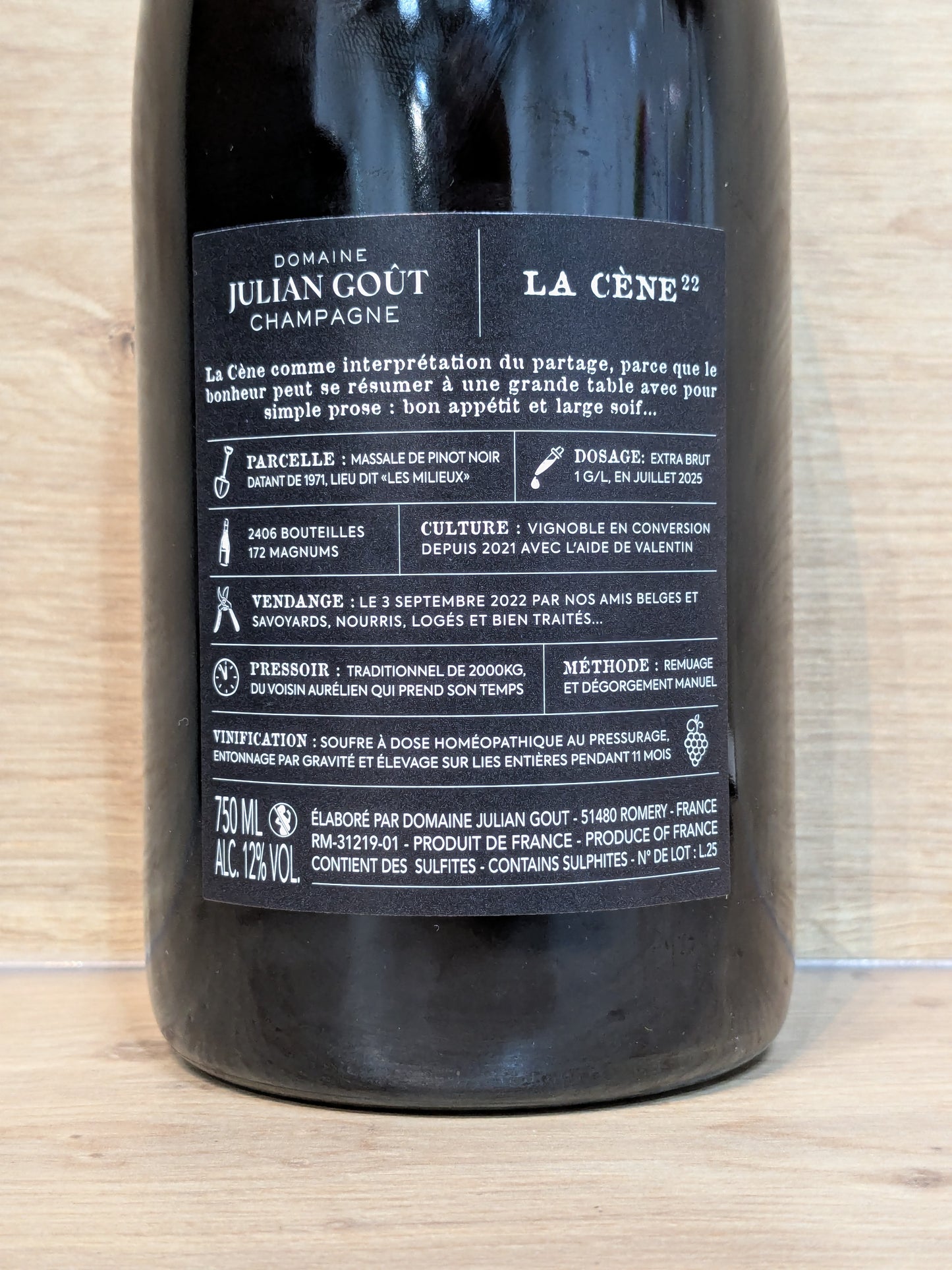 Julian Goût - La Cène 2022 - CPHWINES