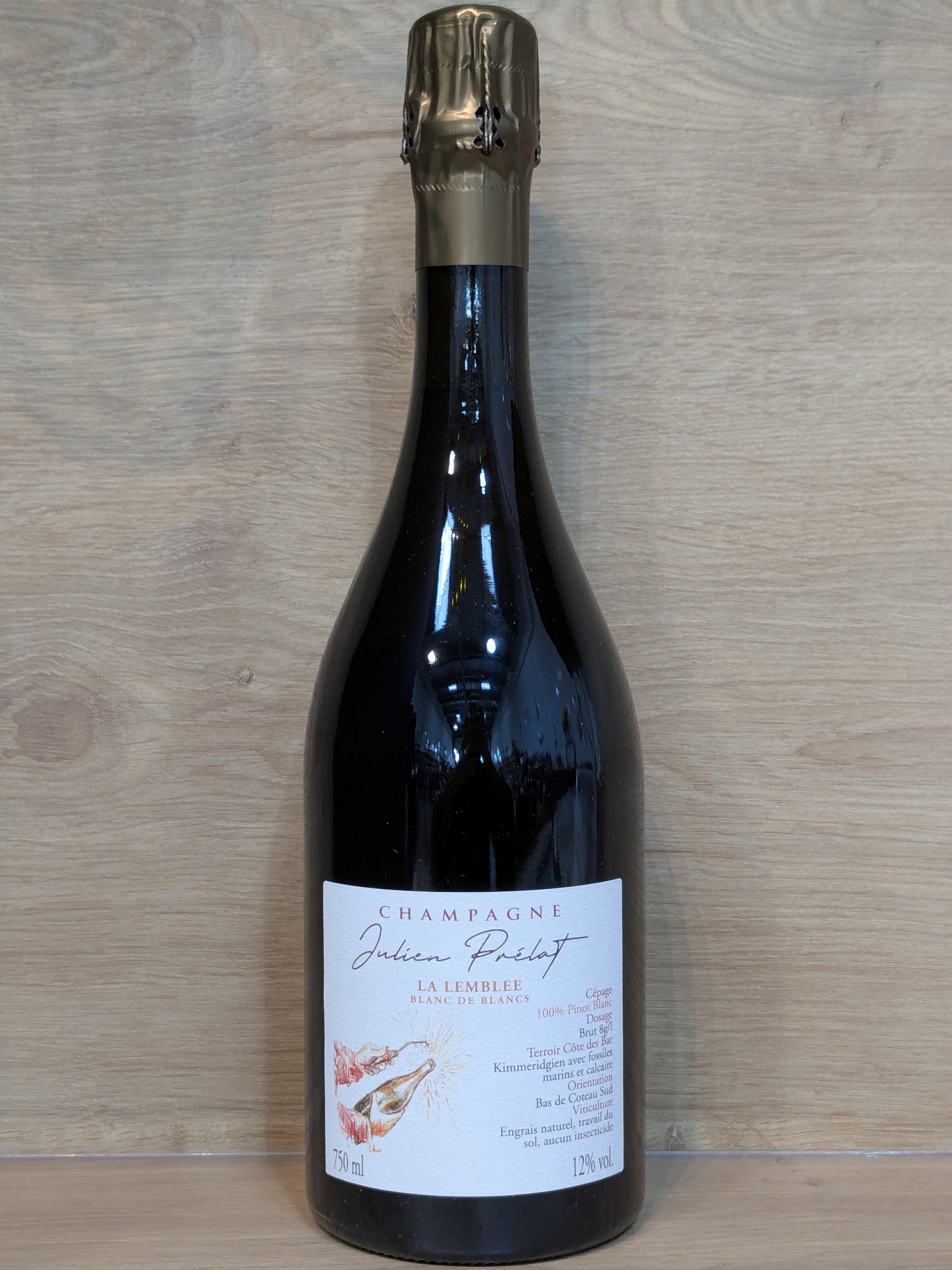 Julien Prélat - La Lemblée Blanc de Blancs - CPHWINES