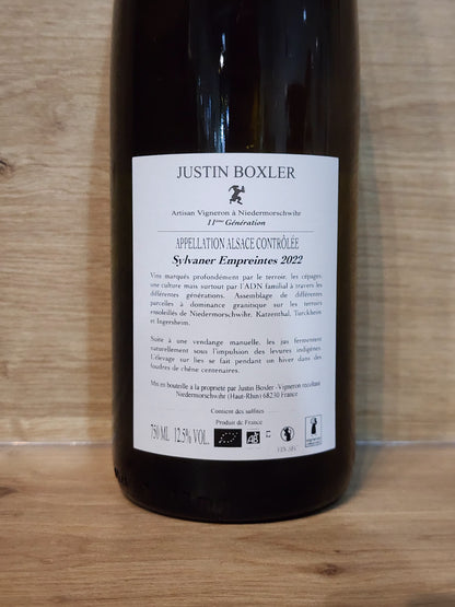 Justin Boxler - Sylvaner Empreintes 2022 - CPHWINES