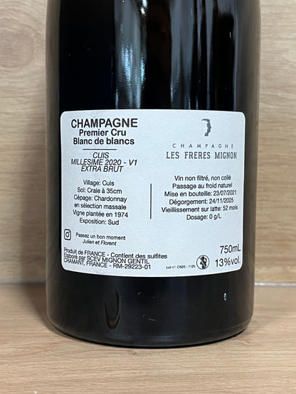 Les Frères Mignon – Cuis 2020 - CPHWINES