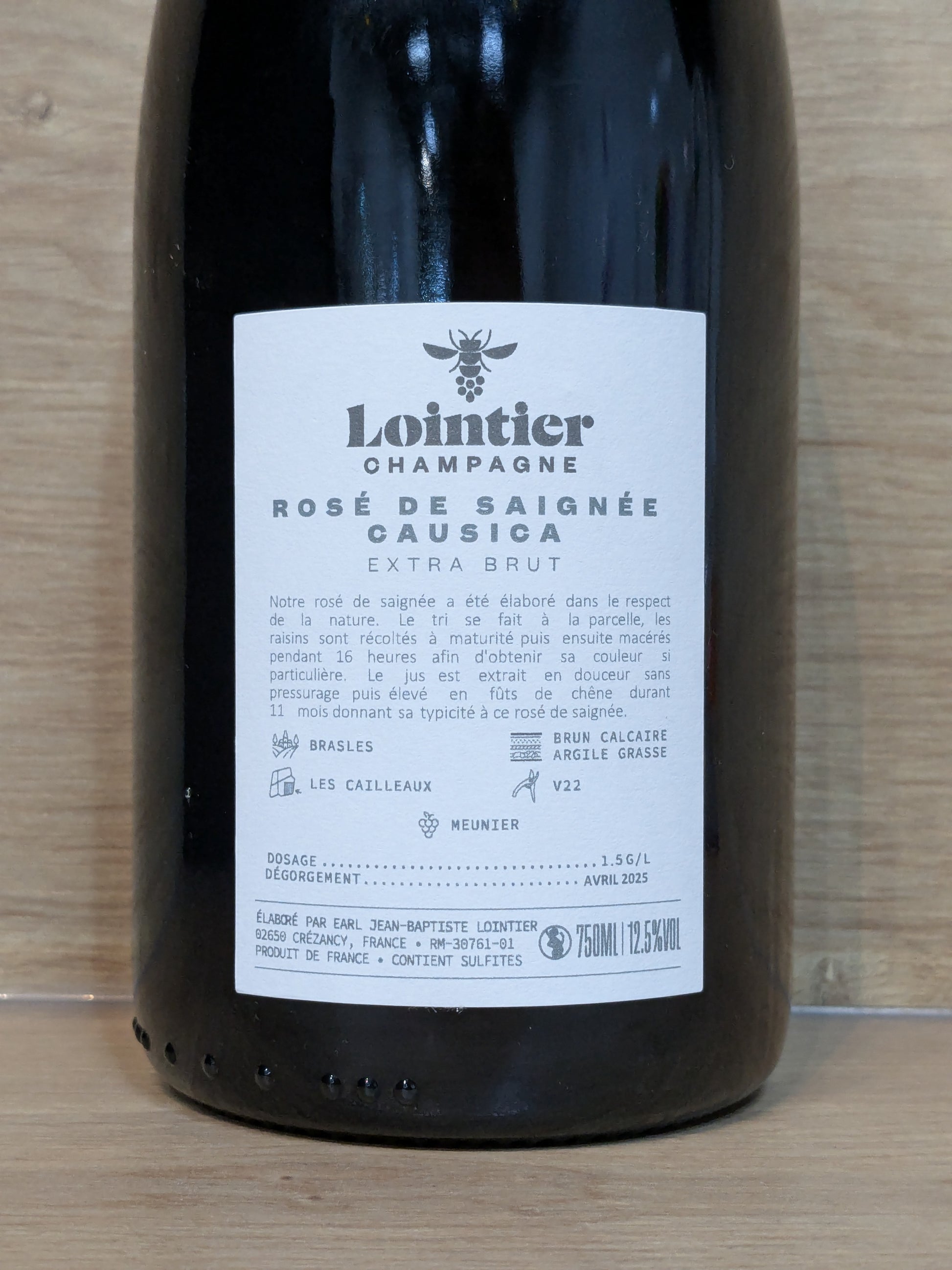 Lointier - Causica Rosé de Saignée - CPHWINES