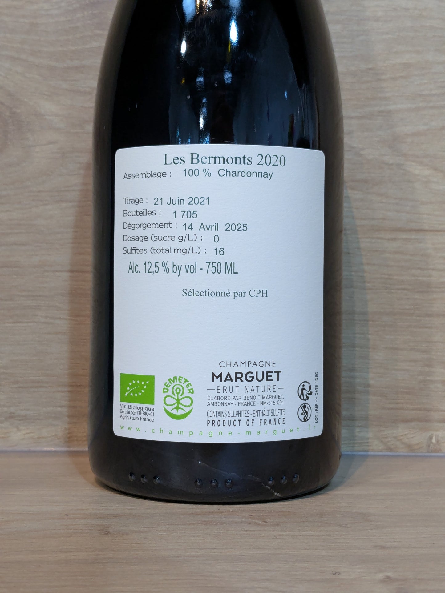 Marguet - Les Bermonts 2020 - CPHWINES