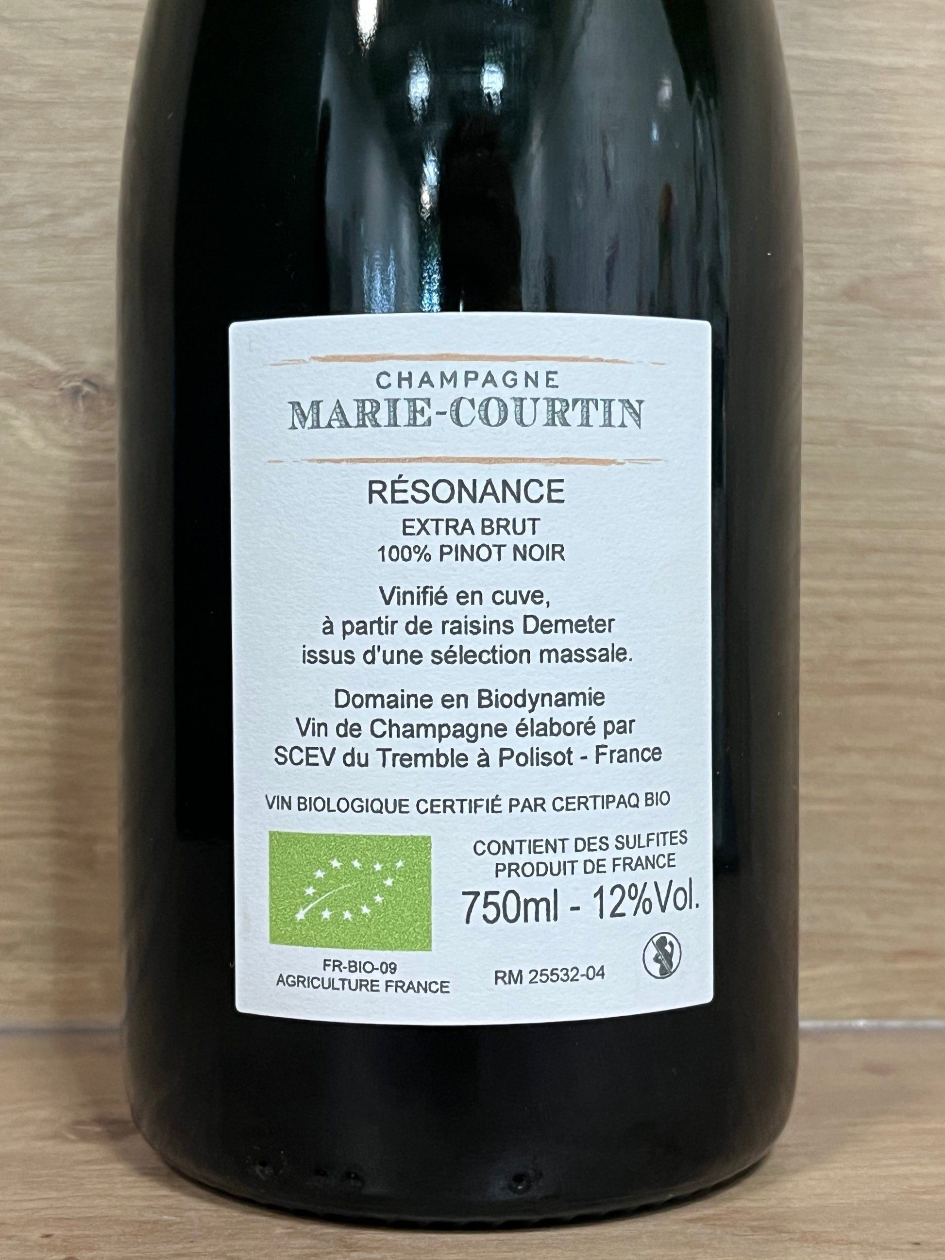 Marie-Courtin - Résonance - CPHWINES