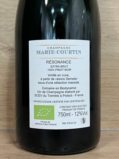 Marie-Courtin - Résonance - CPHWINES