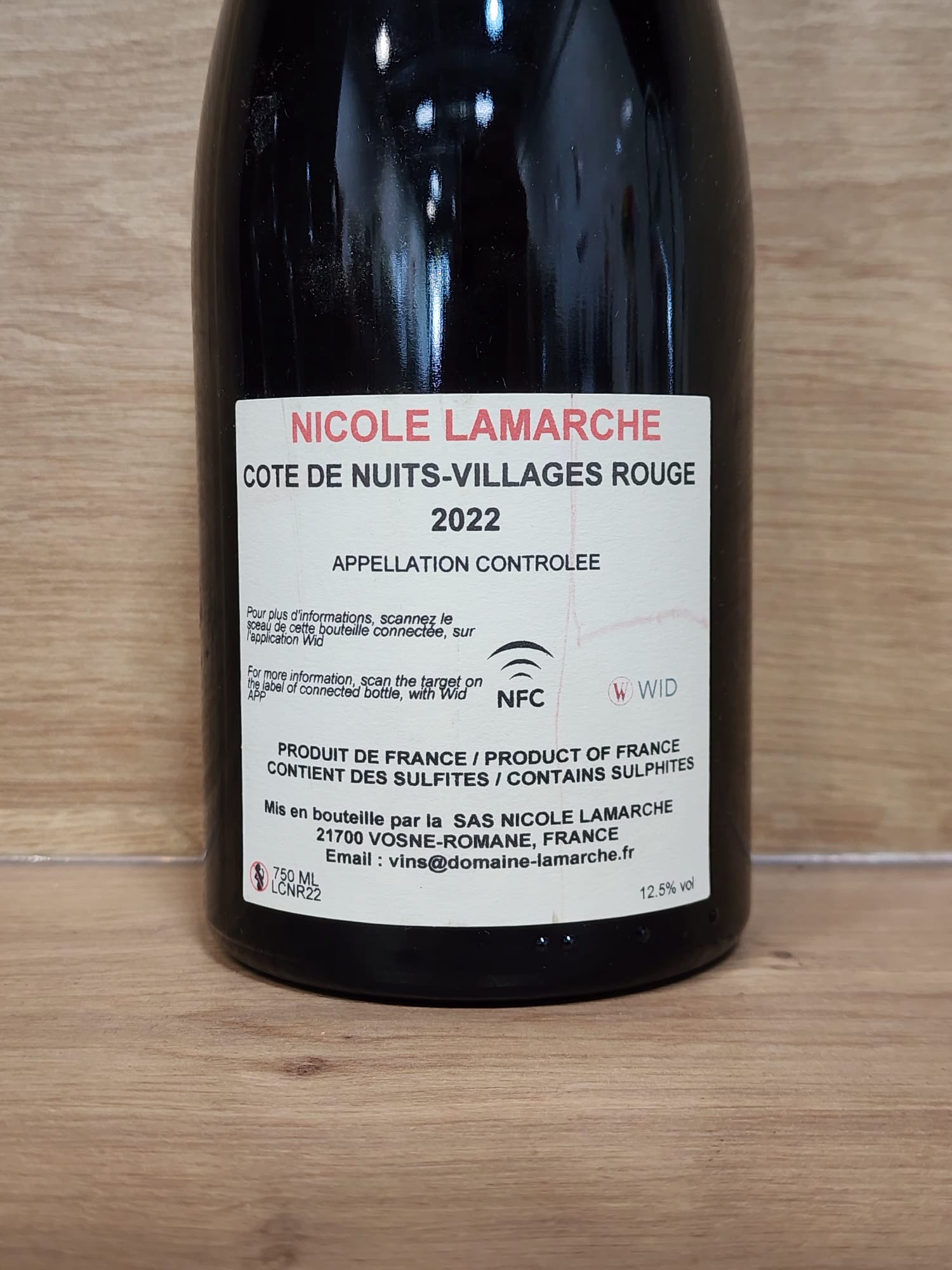 Nicole Lamarche – Côte de Nuits-Villages 2022 – CPHWINES