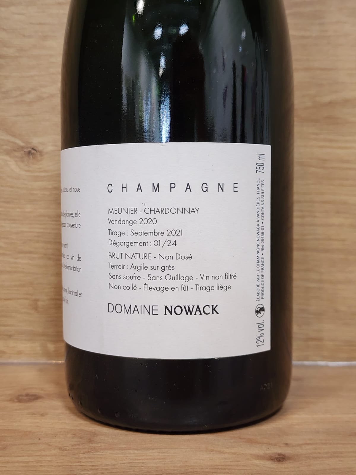 Nowack - Arpent Rouge - CPHWINES